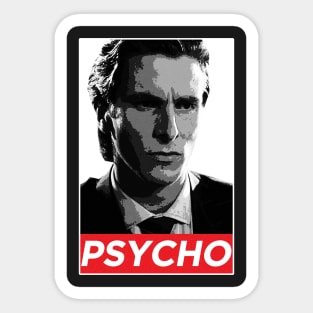 American Psycho Pat Bateman Sticker